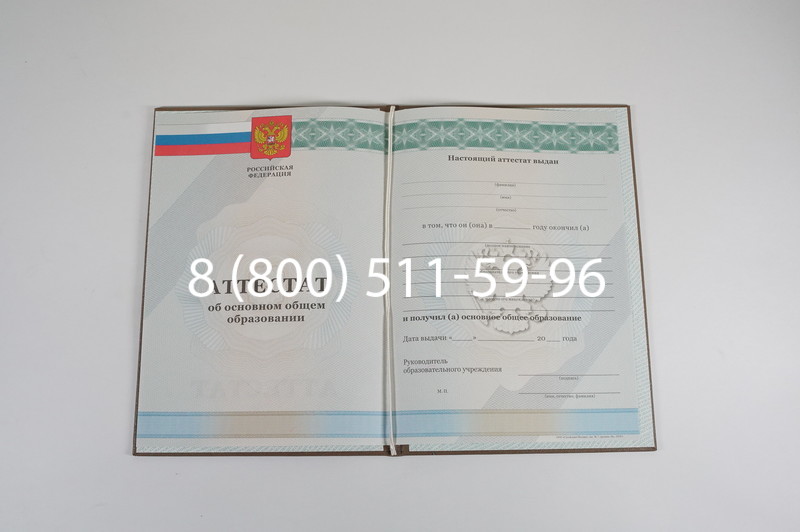 Аттестат за 9 класс 2011-2013 годов в Нижнем Тагиле