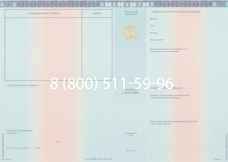 Заказать Диплом бакалавра 2014-2024 года в Нижнем Тагиле